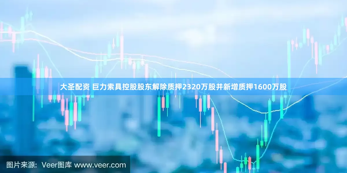 大圣配资 巨力索具控股股东解除质押2320万股并新增质押1600万股