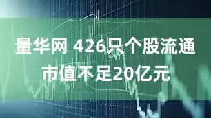 量华网 426只个股流通市值不足20亿元